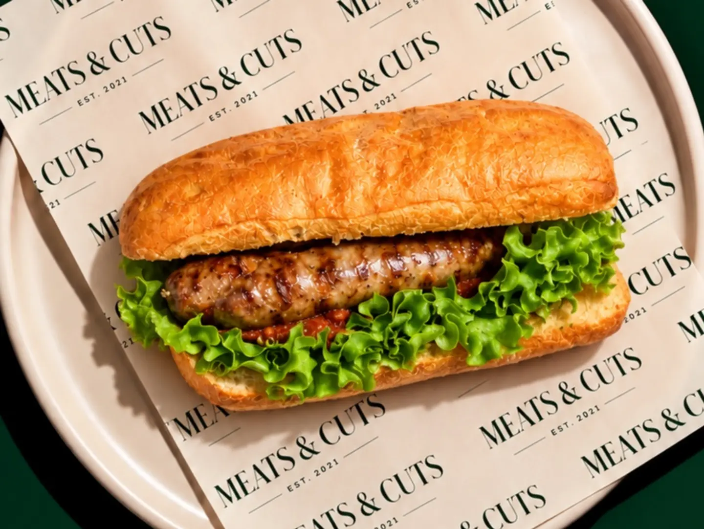 Classic Sausage Sandwich