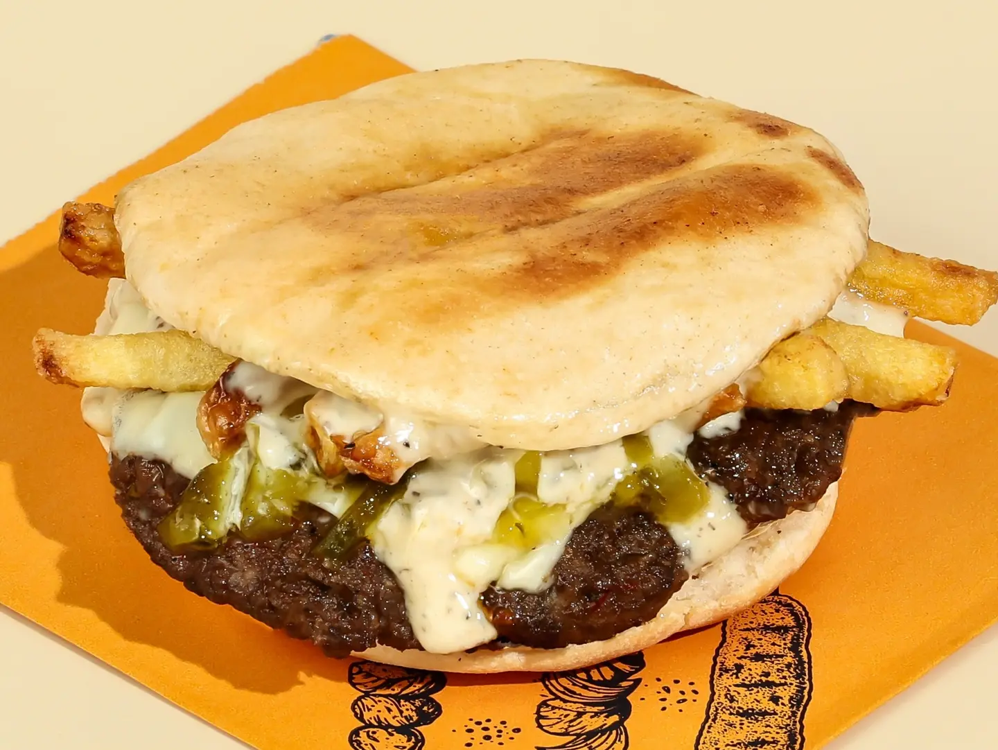 Kebab Burger With Truffle