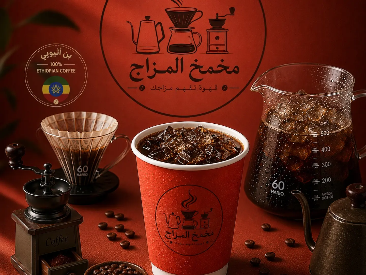 V60 Large Iced (Ethiopian)