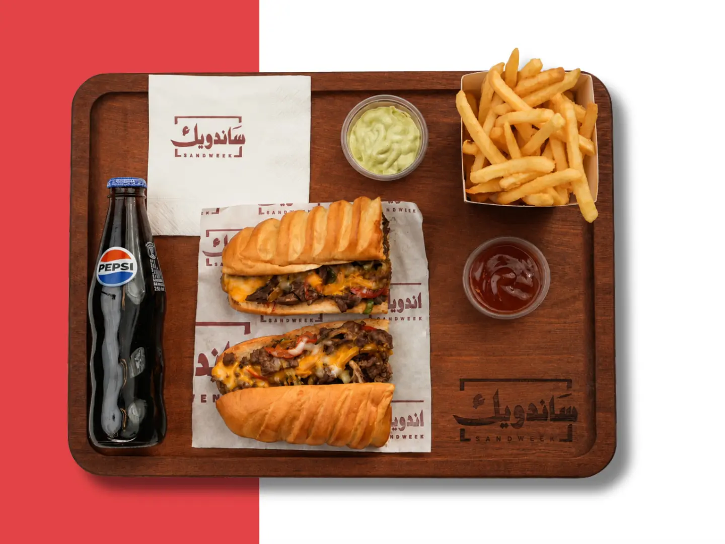 Beef Steak Sandweek Meal