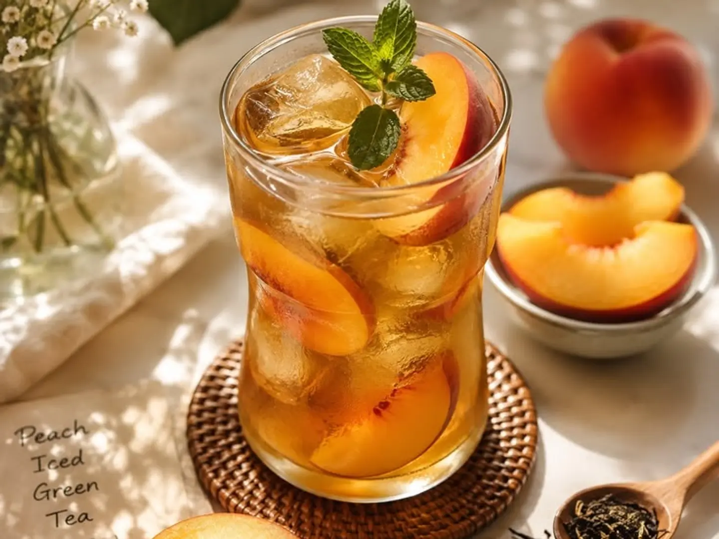 Iced Peach Tea - Small