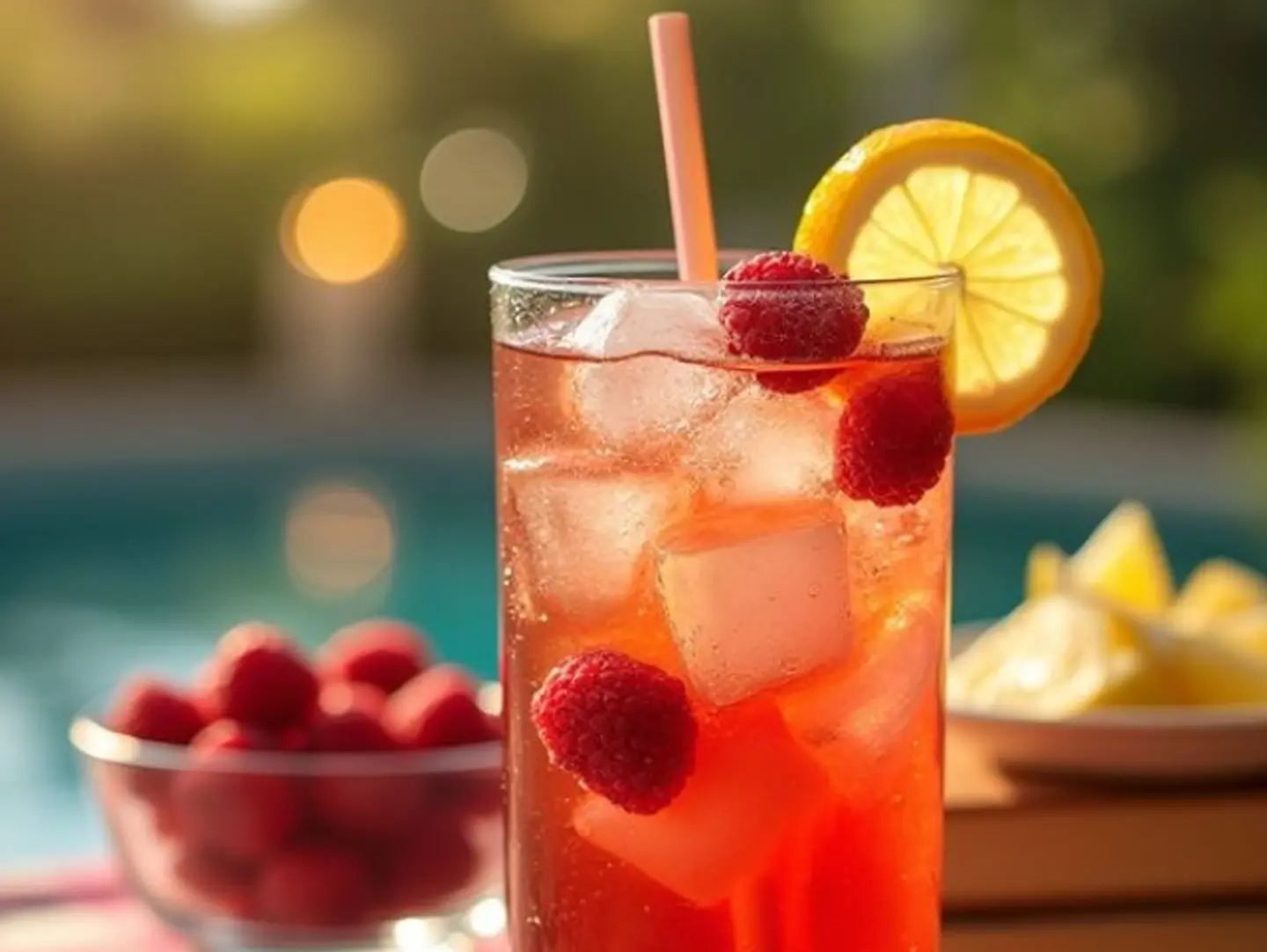 Iced Raspberry Tea - Small