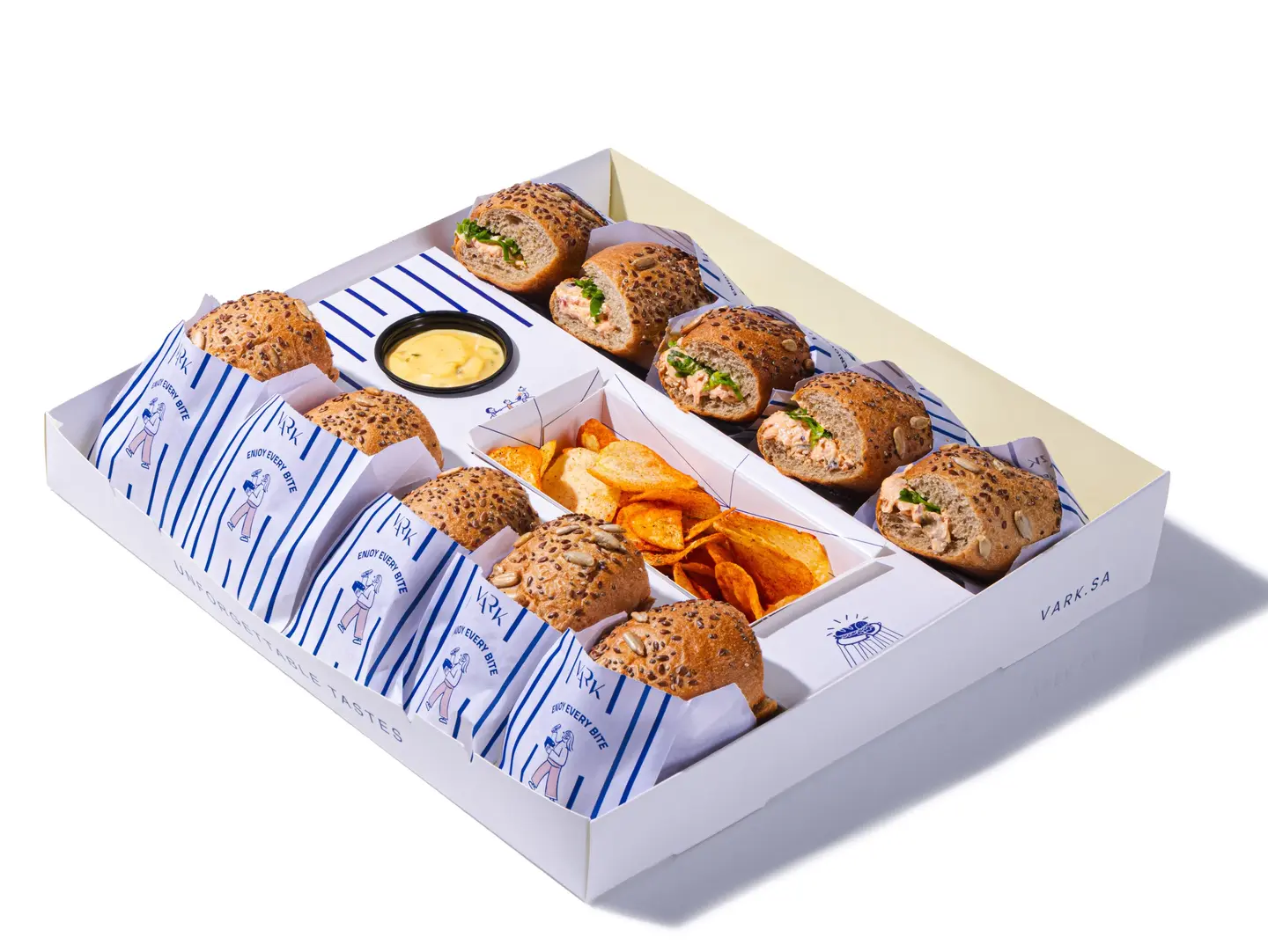 Labneh With Makdous Box
