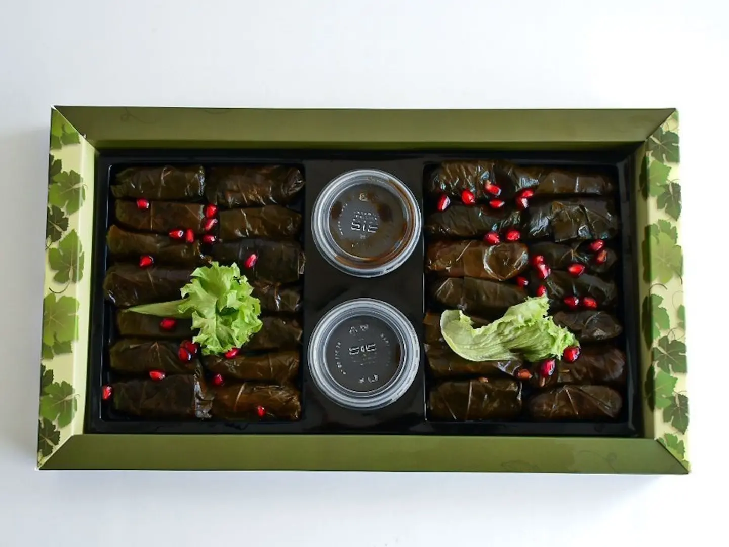 Large Grape Leaves Box