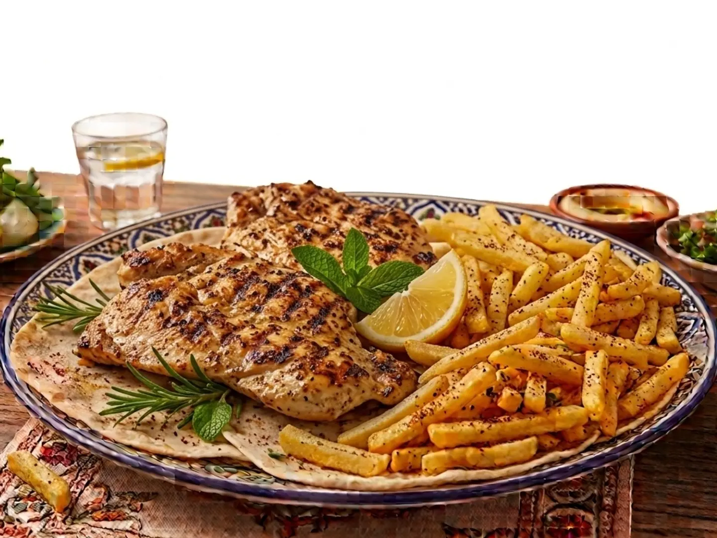 One Grilled Chicken