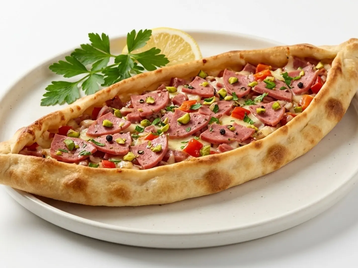 Pide Turkish Mortadella