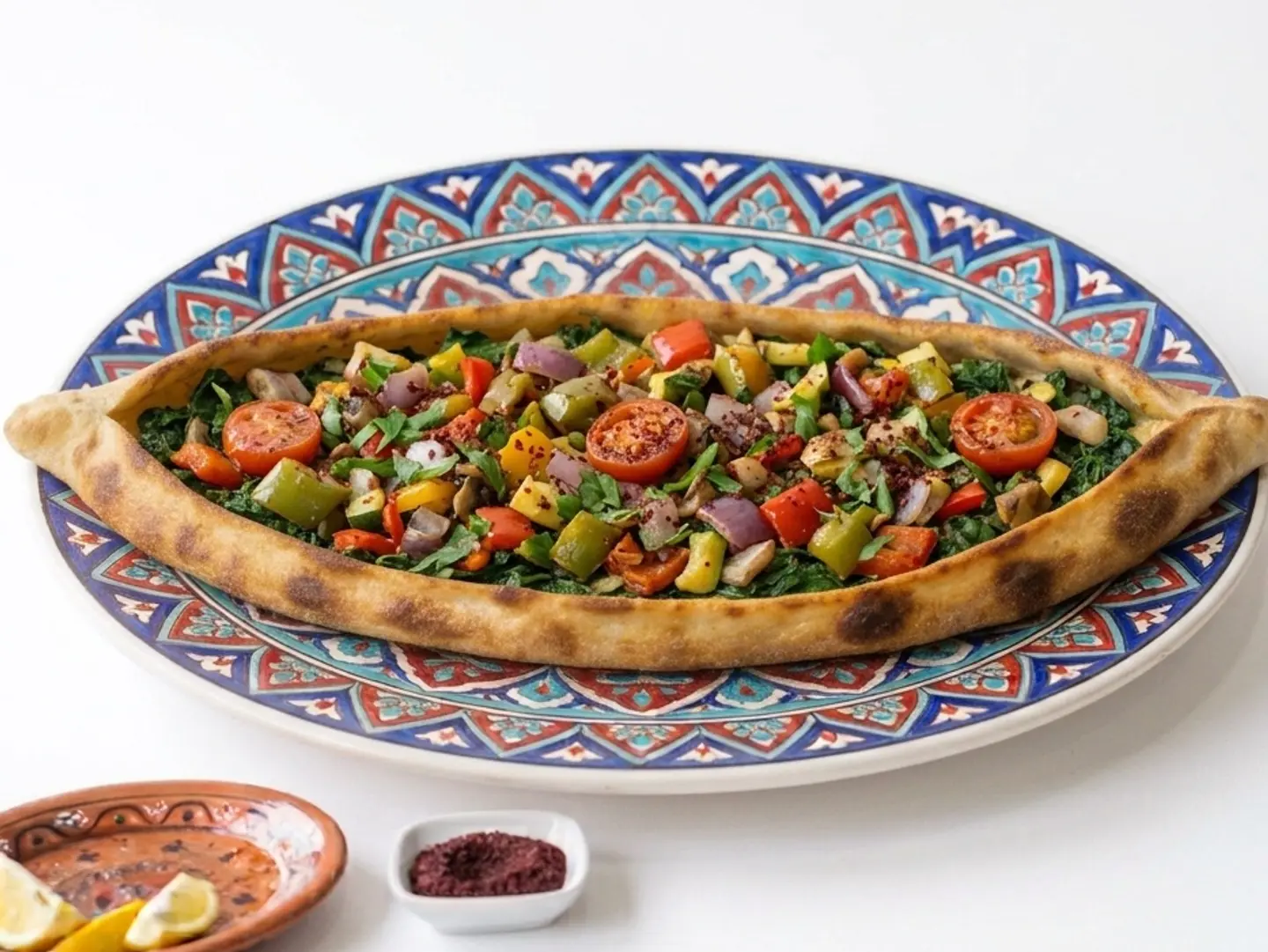 Pide With Vegetables