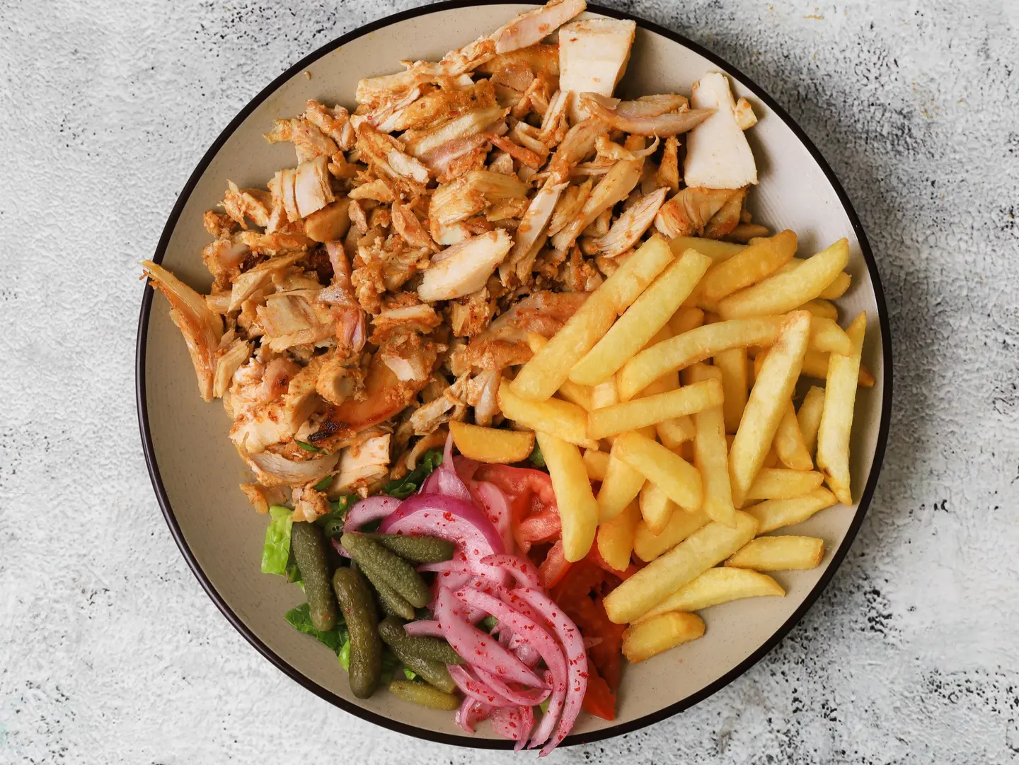 Dish - Small Chicken Shawarma Plate
