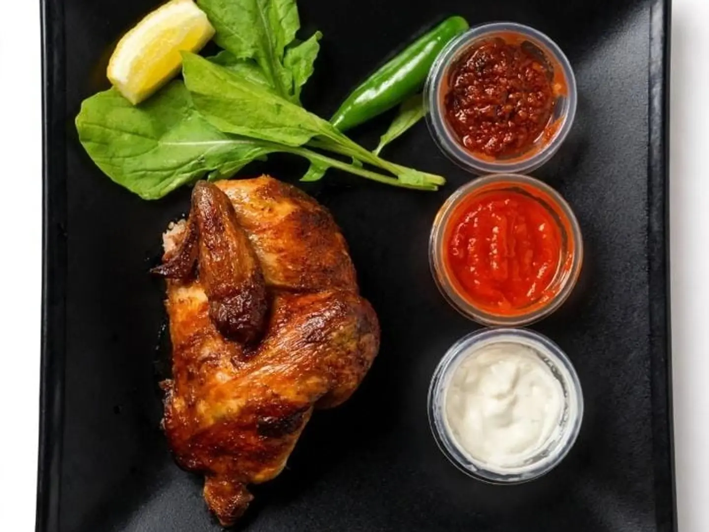 Half Plain Bbq Chicken