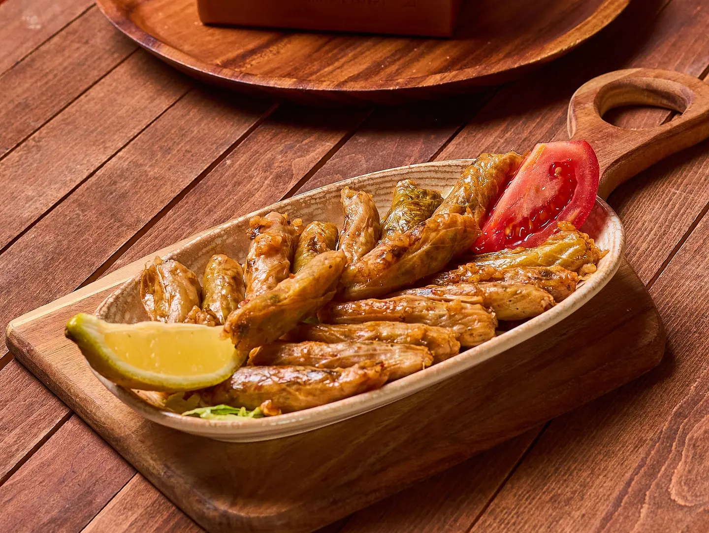 Cabbage Stuffed Rice Plate