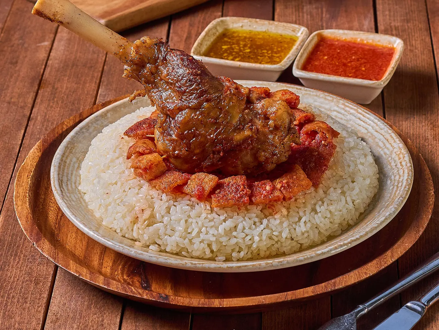 Lamb Shank Fattah