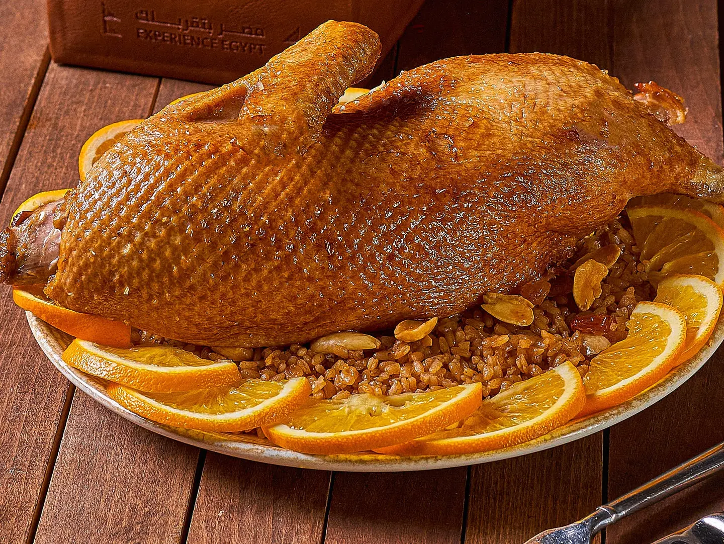 Half A Duck With Mulukhiyah
