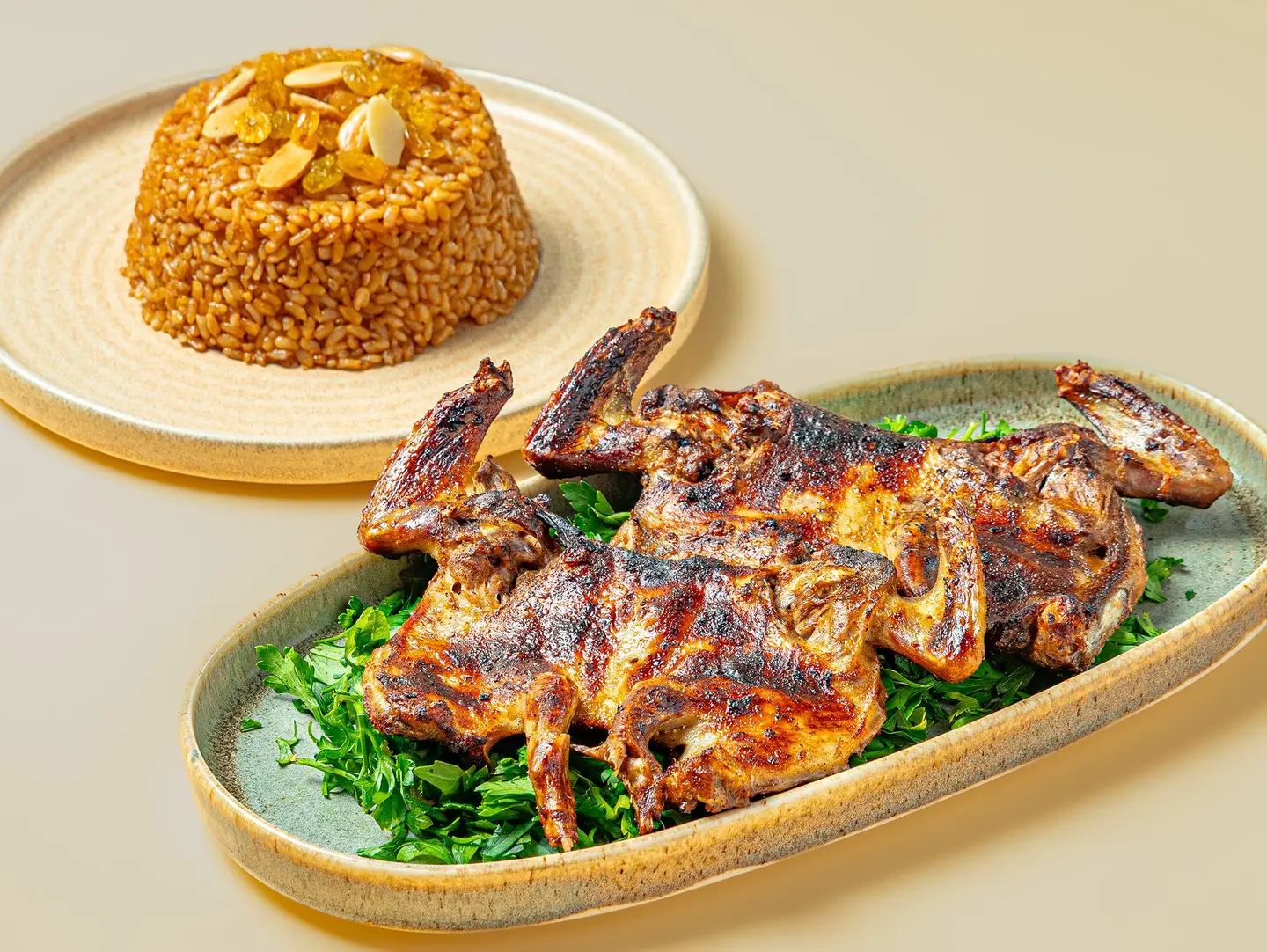 جوز حمام مشوي
