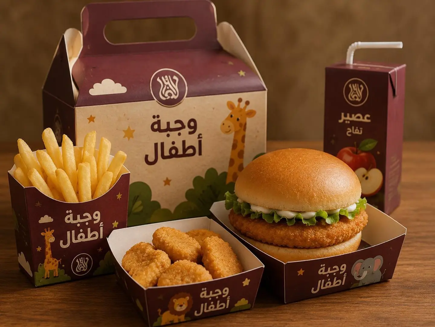 وجبه أطفال