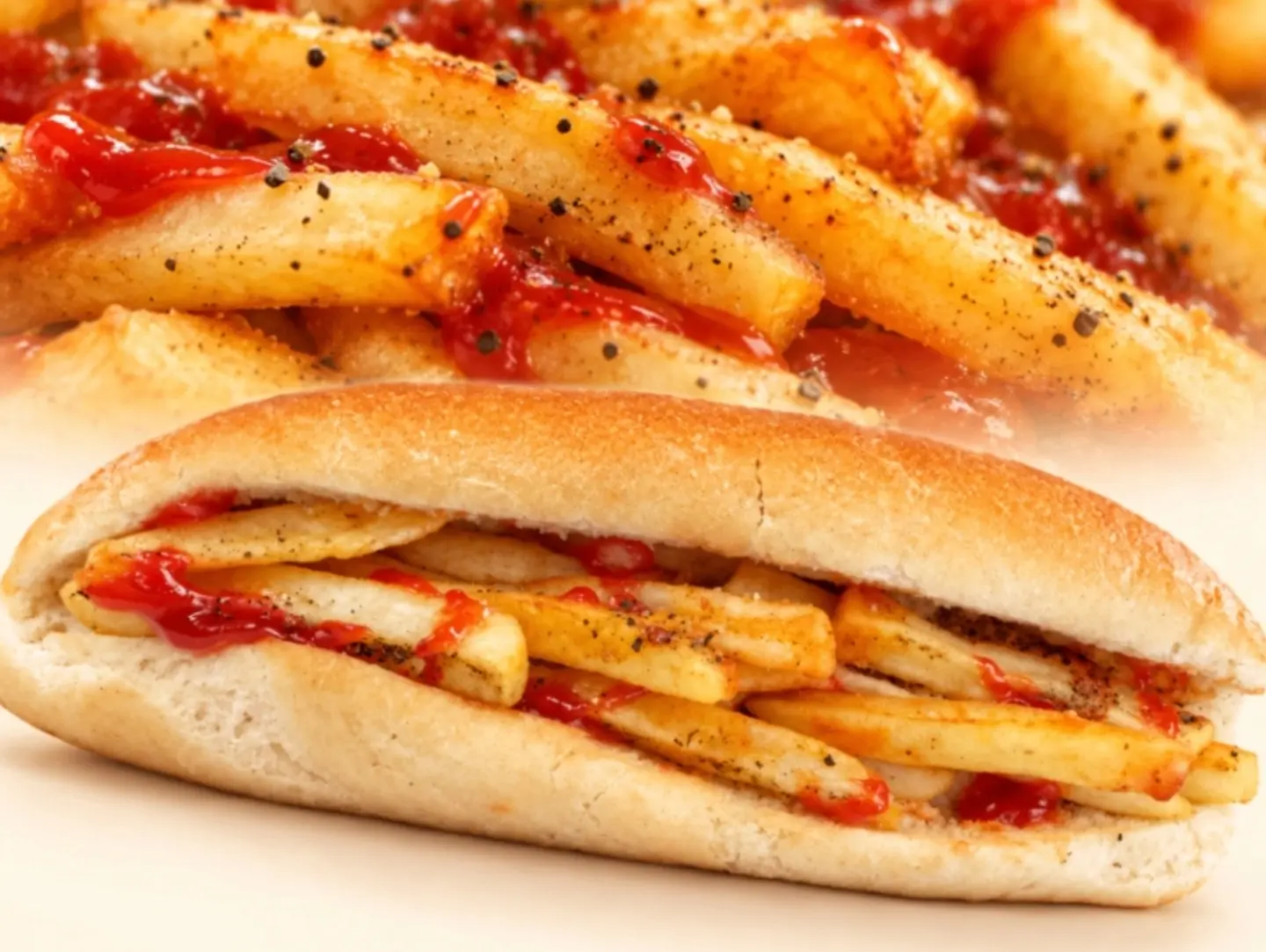 French Fries Sandwich