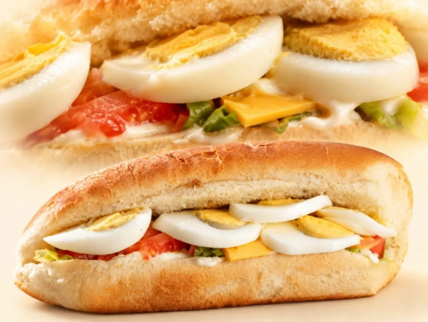 Boiled Egg Sandwich