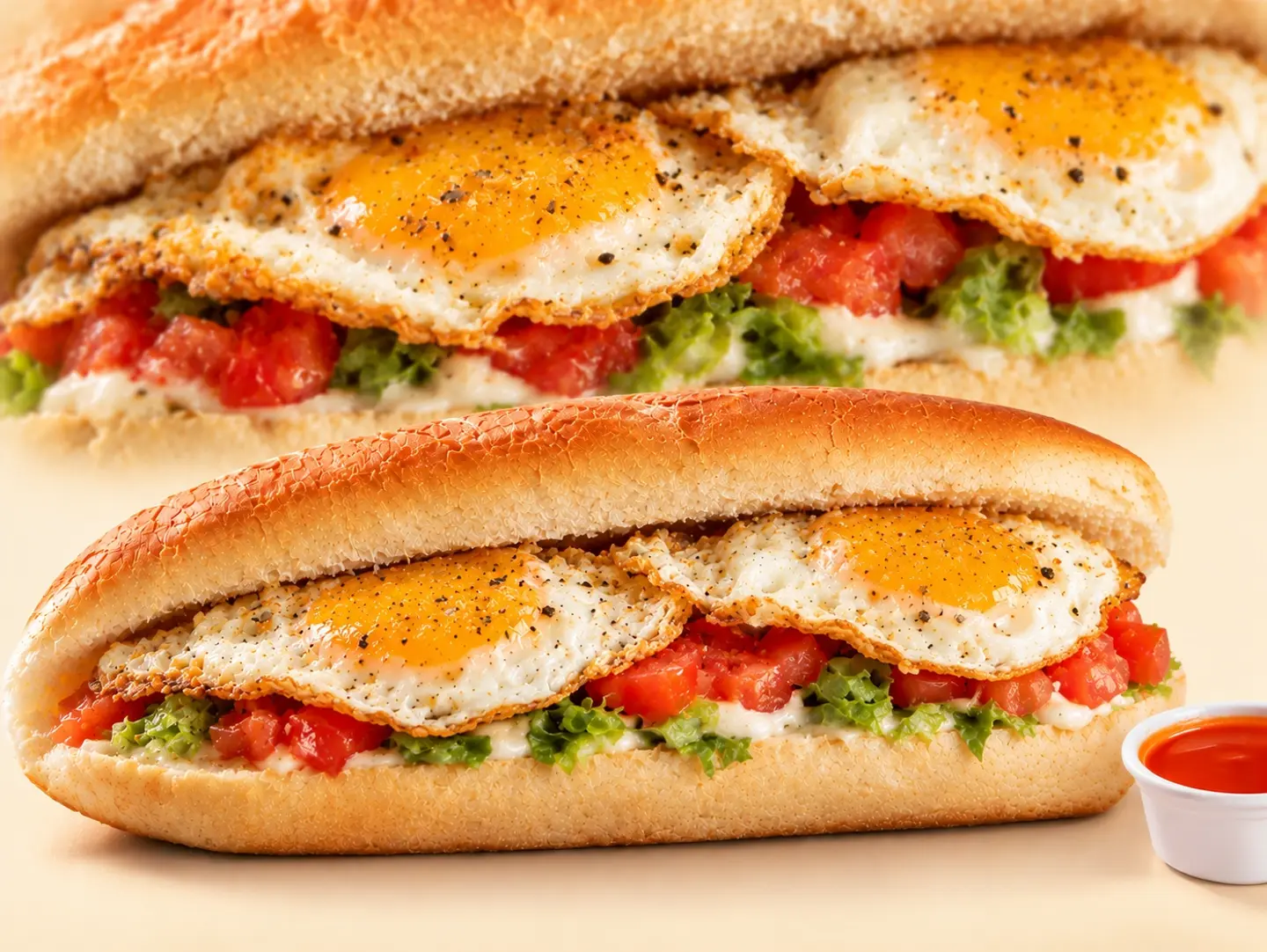 Fried Eggs Sandwich