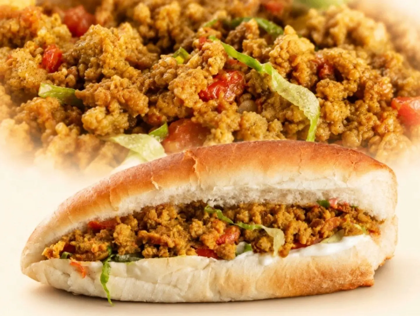 Ground Beef Sandwich