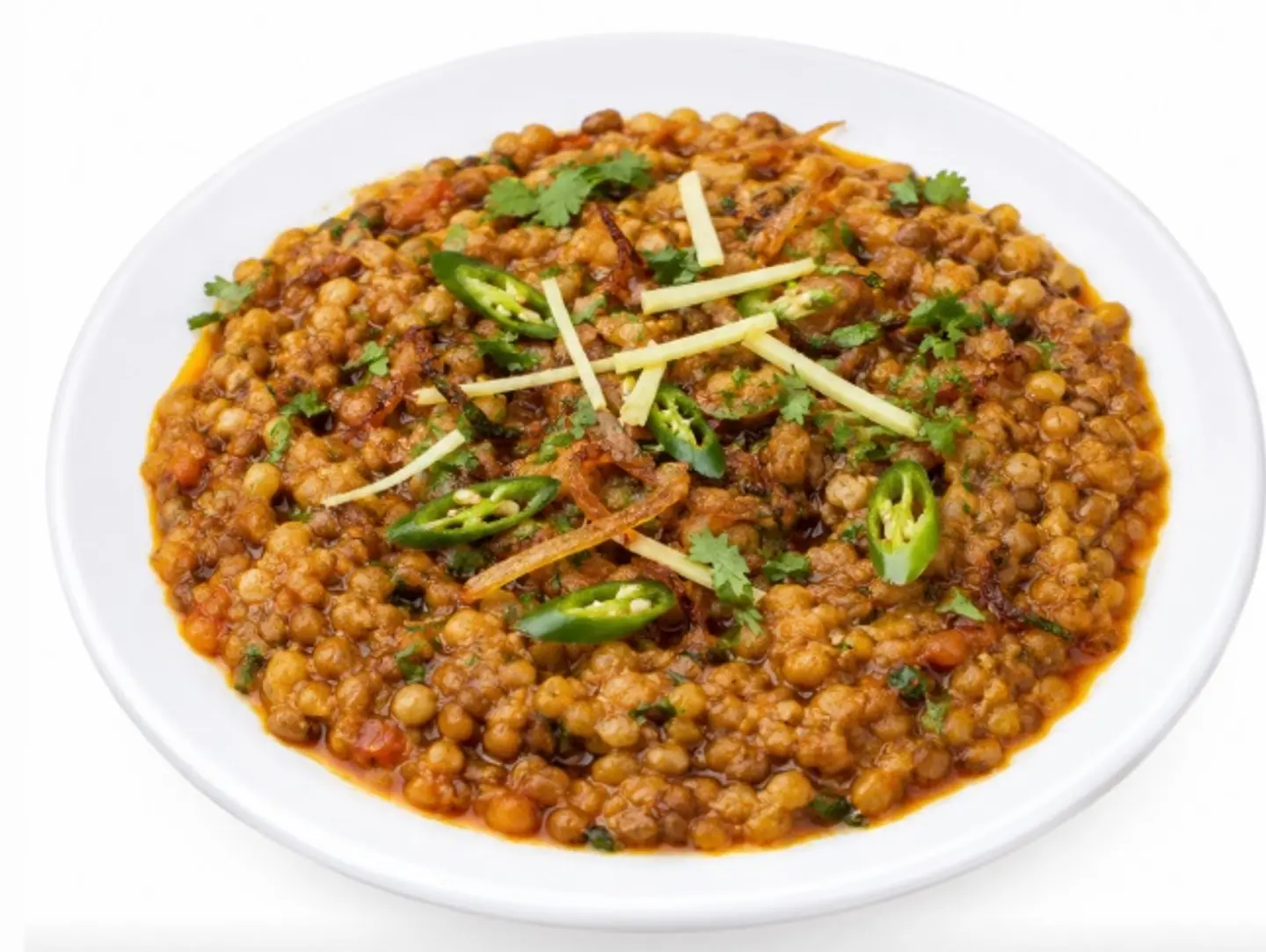 دال ماش مقلية (سمن بلدي)