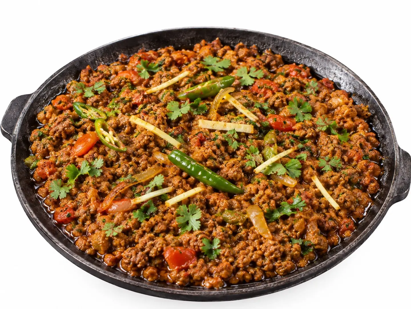 لحم ضأن كيما تاوا فراي (سمن ديسي)