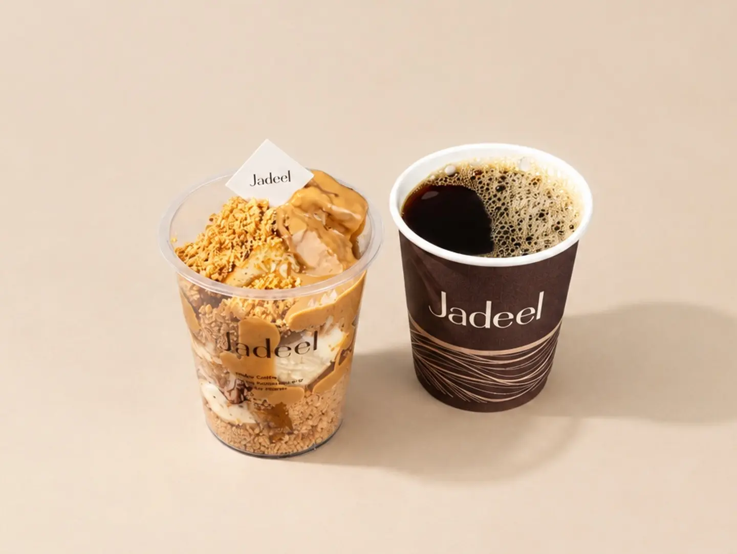 Messy Chesecake With Hot Coffee Day