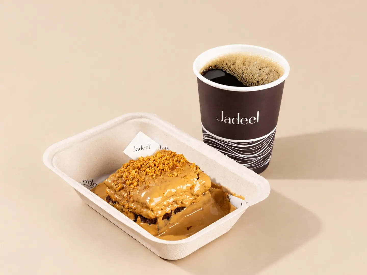 Coffee Day With Chunky Cake - Cold Coffee And Chunky