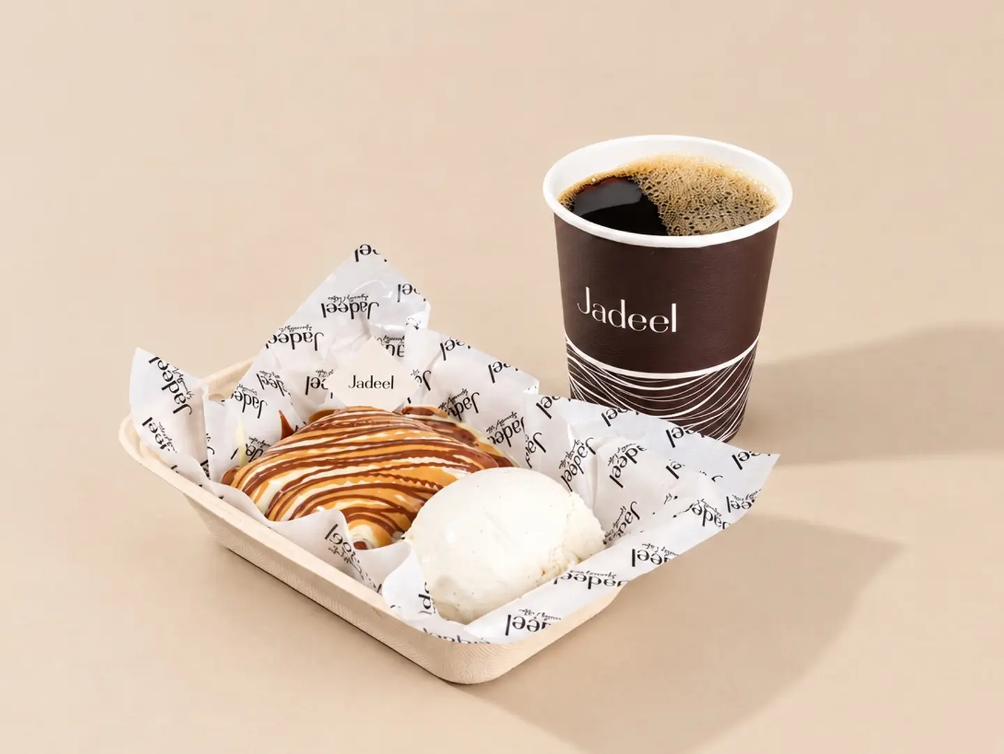 Chocolate Lava Cake With Coffee Of The Day - Lava Cake With Hot Coffee Of The Day