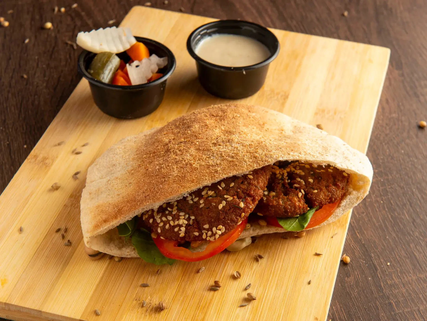 Uncle Desouki's Falafel Sandwich (Single)