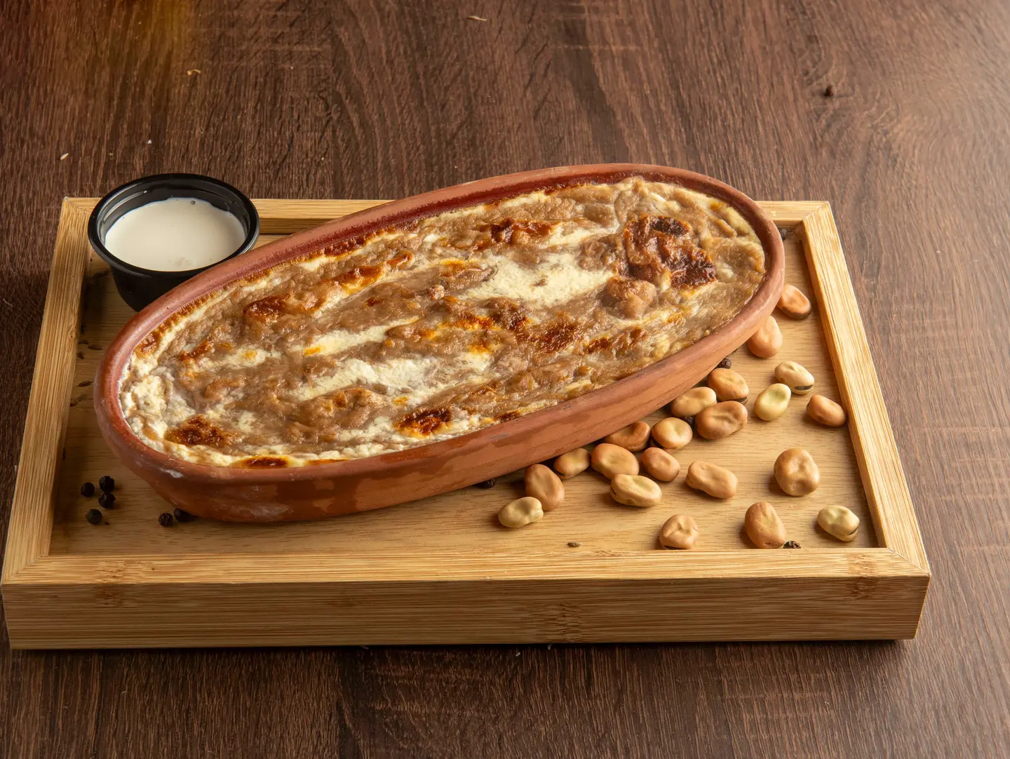 Creamy Fava Bean Casserole