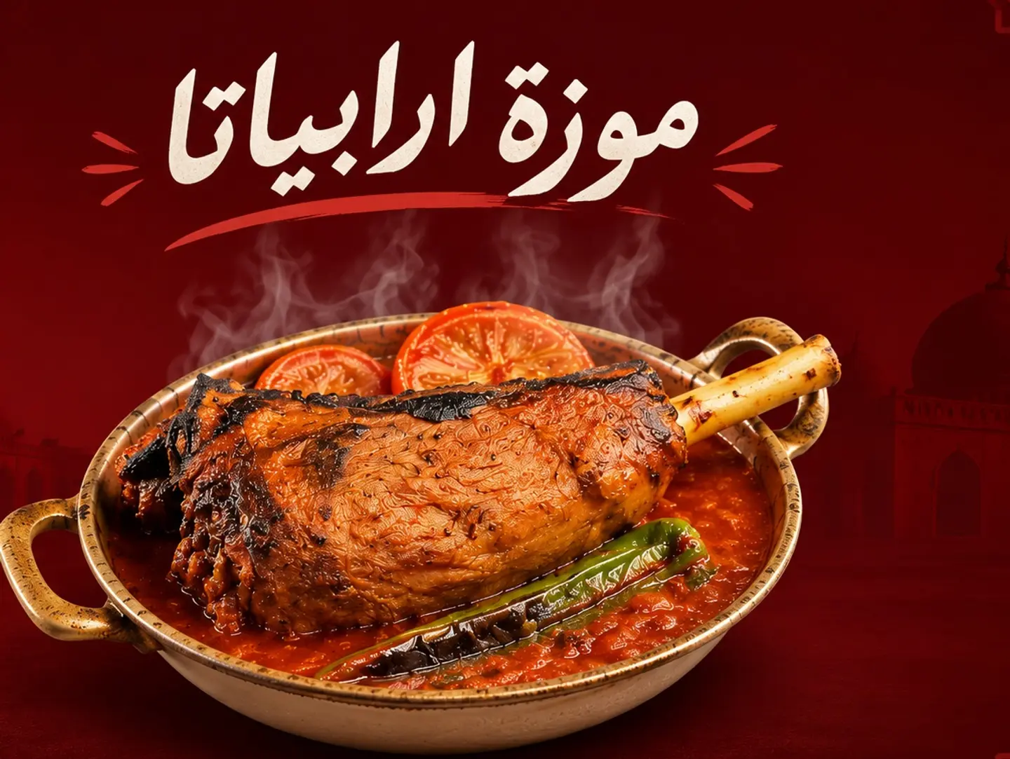 Lamb Shank With Okra