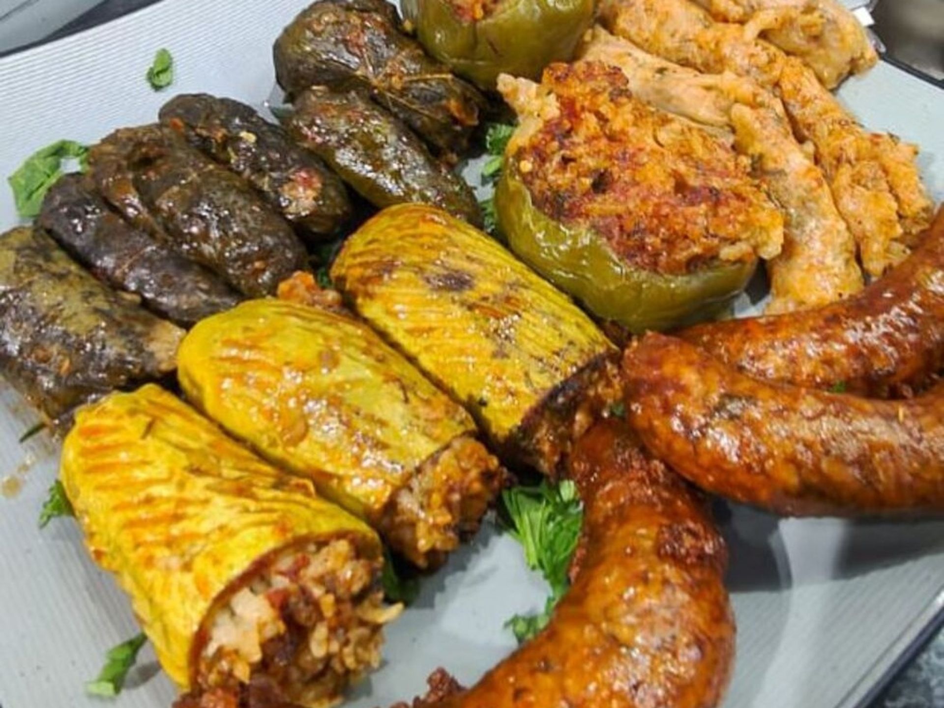 صحن فيروز محاشى مشكل اسباشيل - صفير