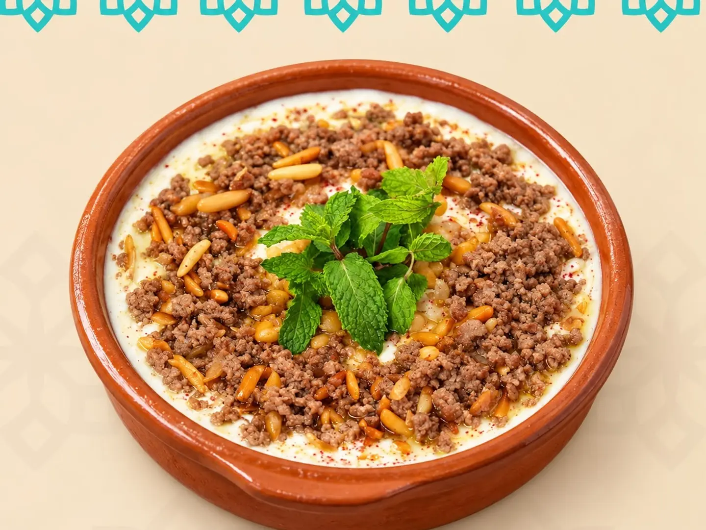 صحن حمص مع الحمة