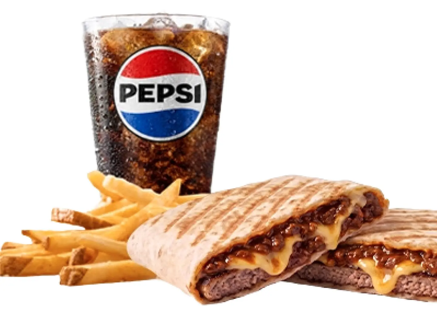 Ultimate Chili Beef Wrap Combo - Medium
