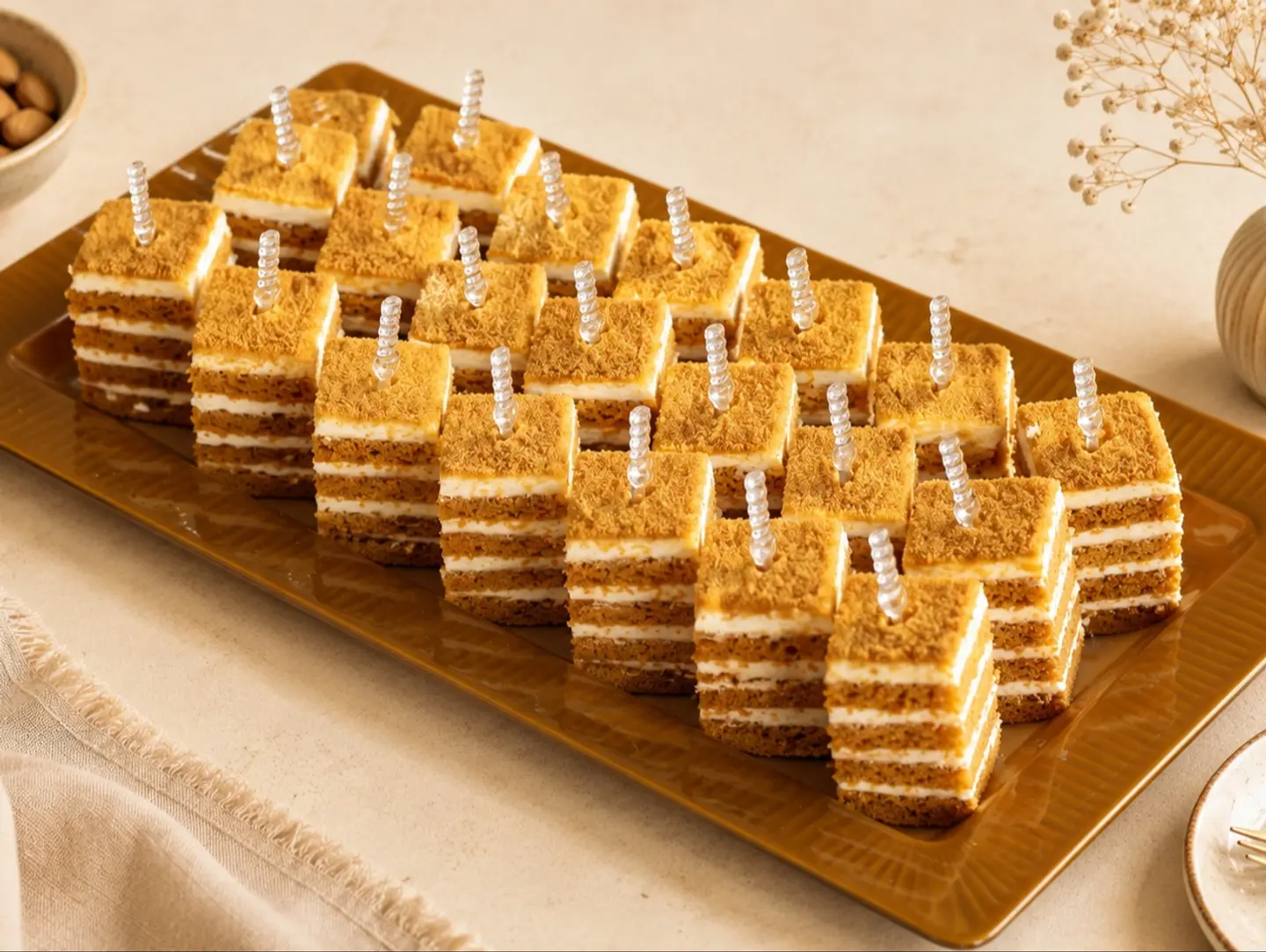 Honey Cake Plate