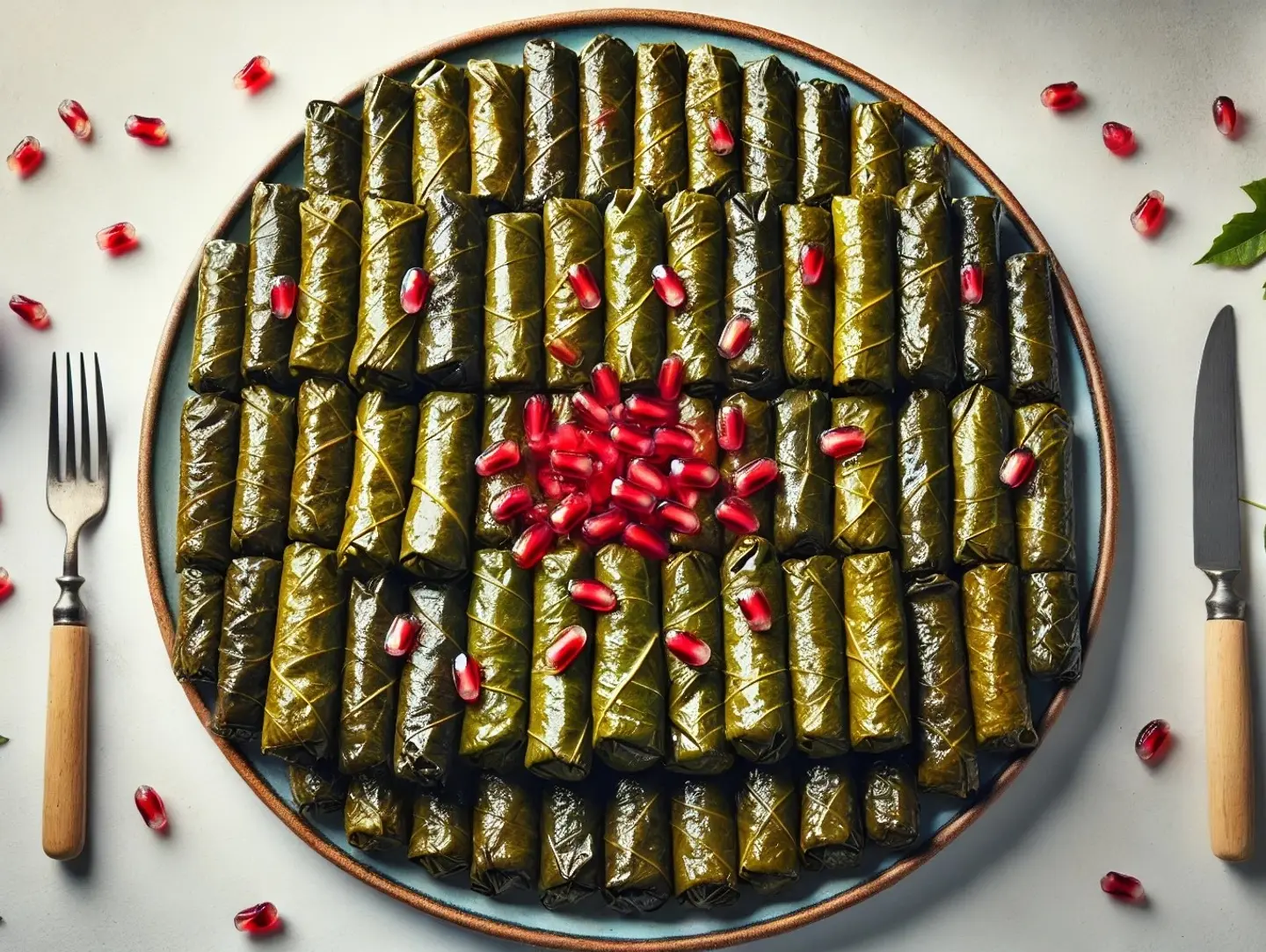 Pomegranate Grape Leaves - Small