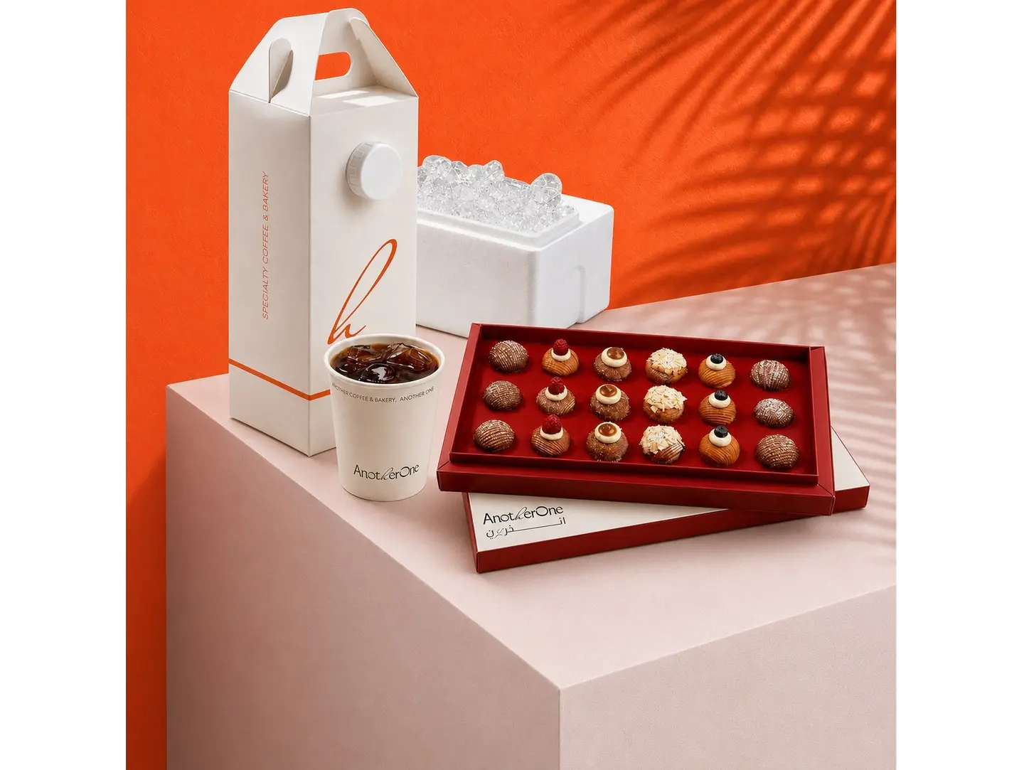 Mixed Mini Danish Box With Coffee Of The Day