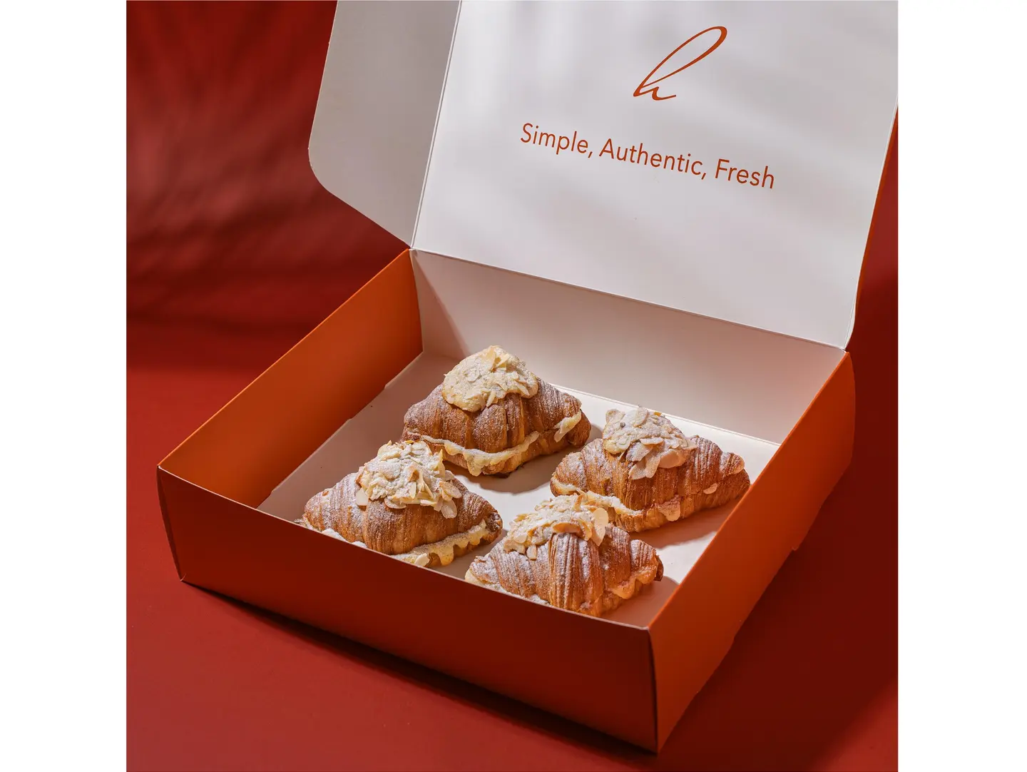 Almond Croissant 4 Pcs