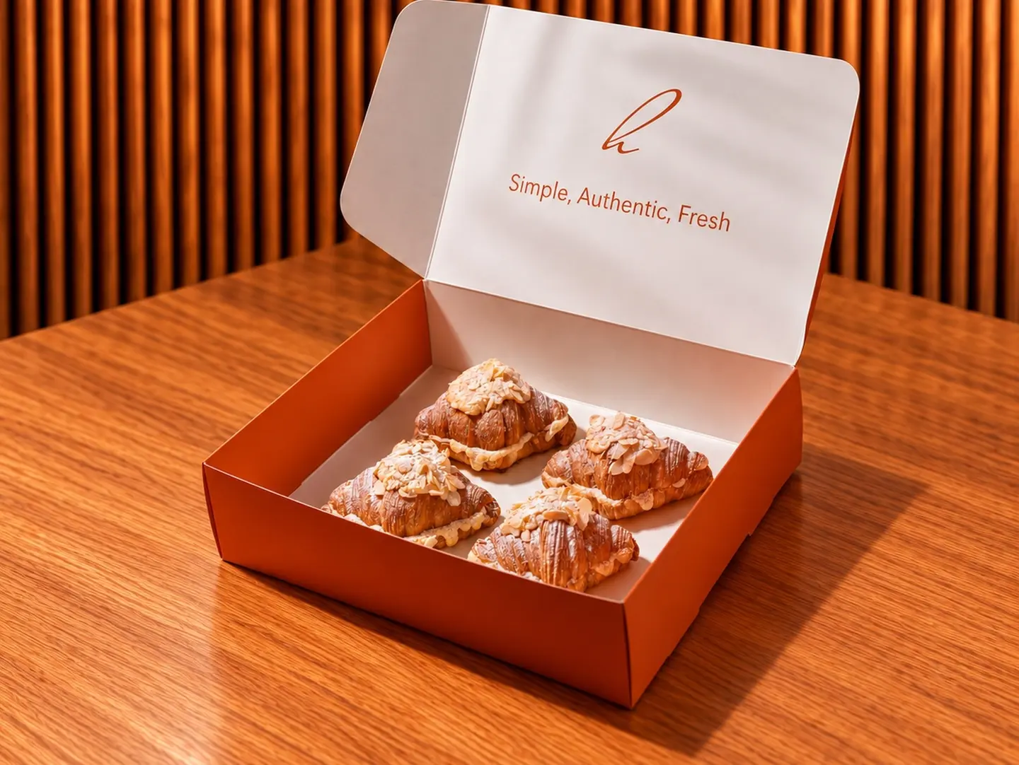 Almond Croissant 4 Pcs