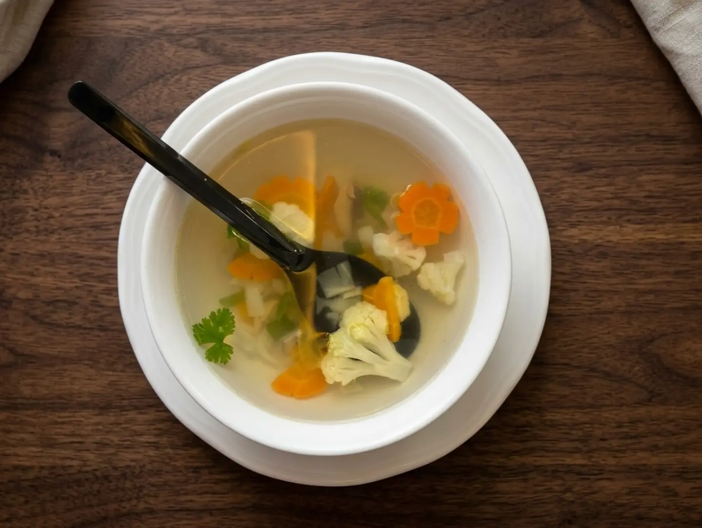 Clear Vegetable Soup