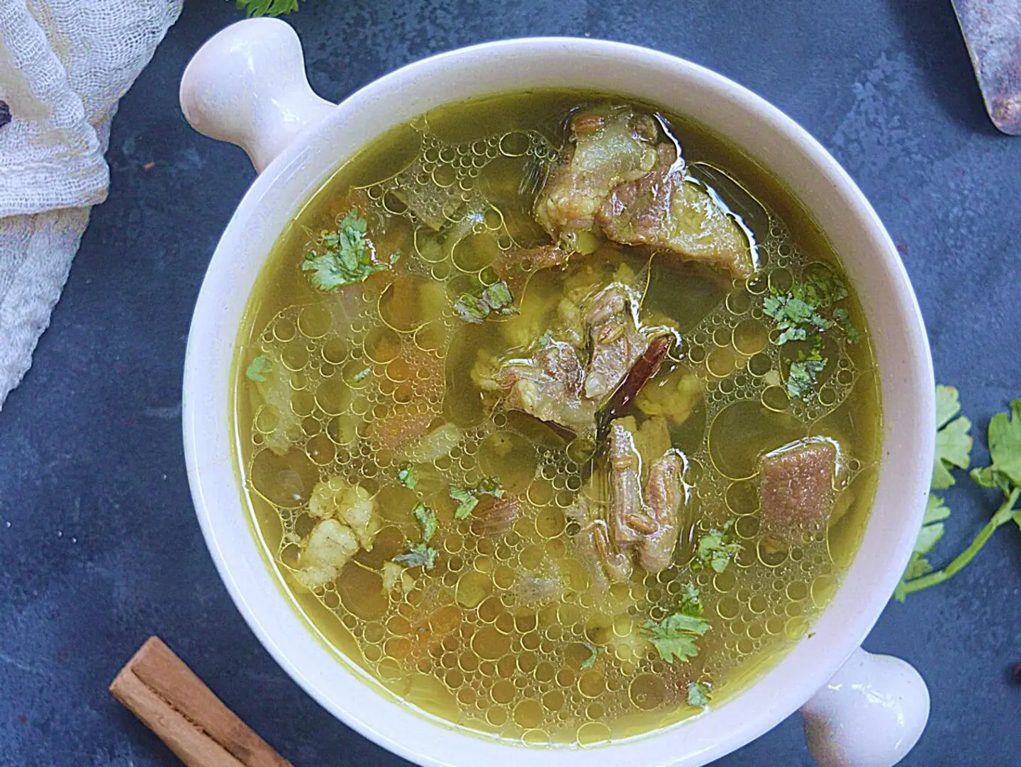 Mutton Clear Soup