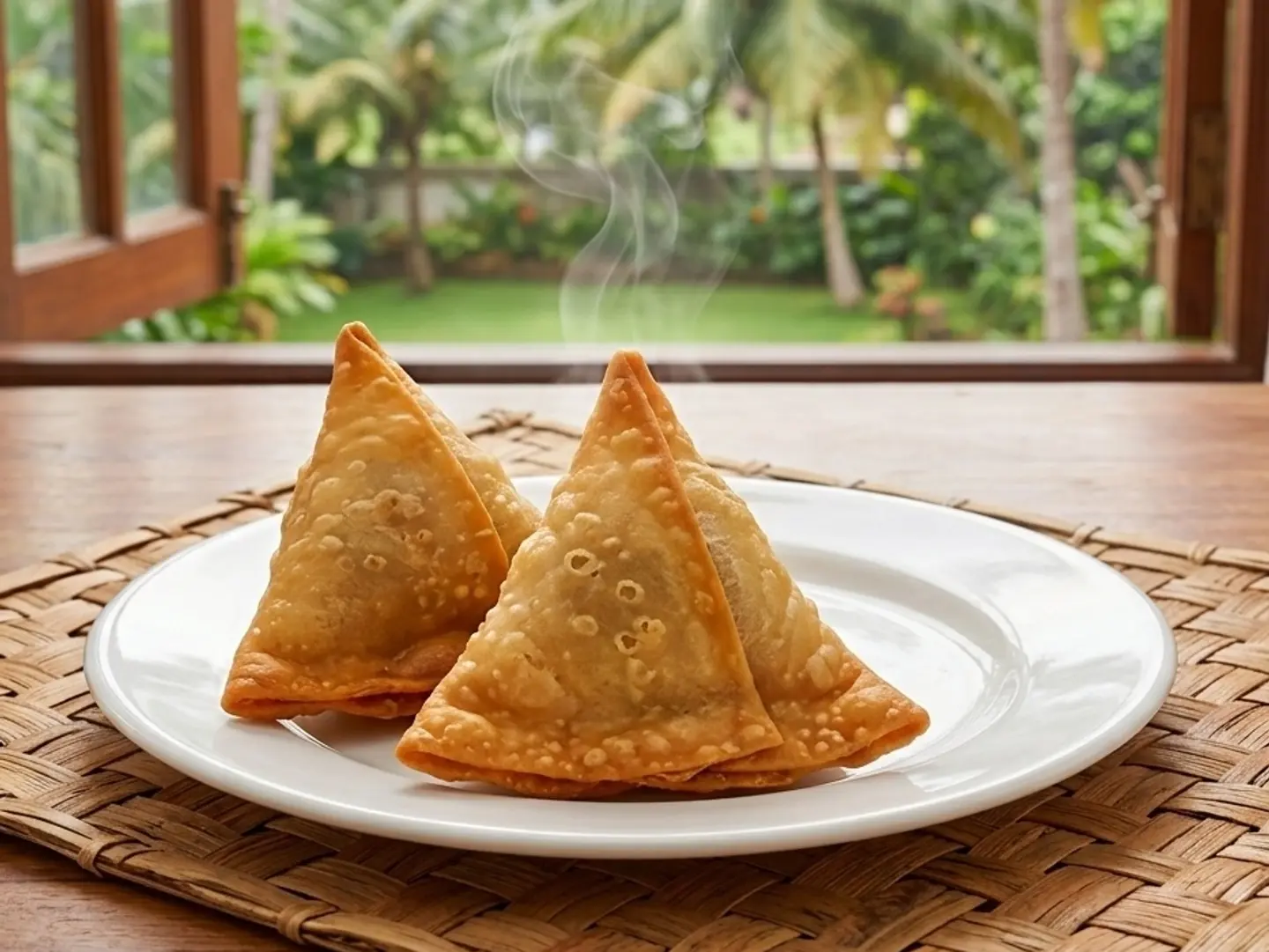 سمبوسة قطعتان