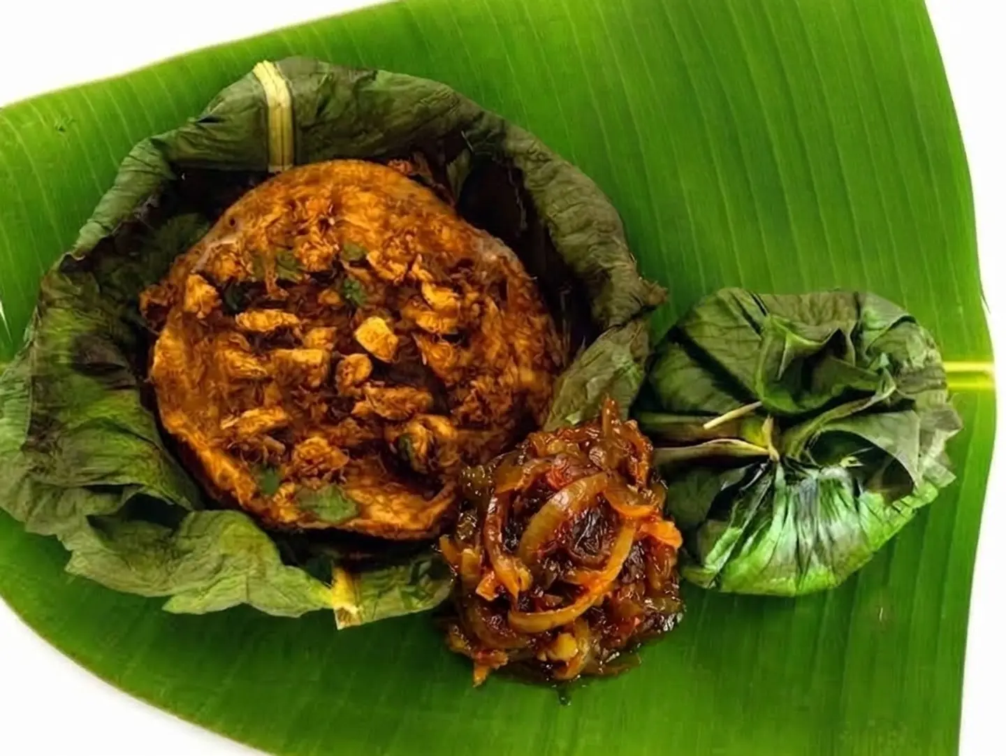 Kizhi Kerala Porotta - Chicken Kizhi Porotta