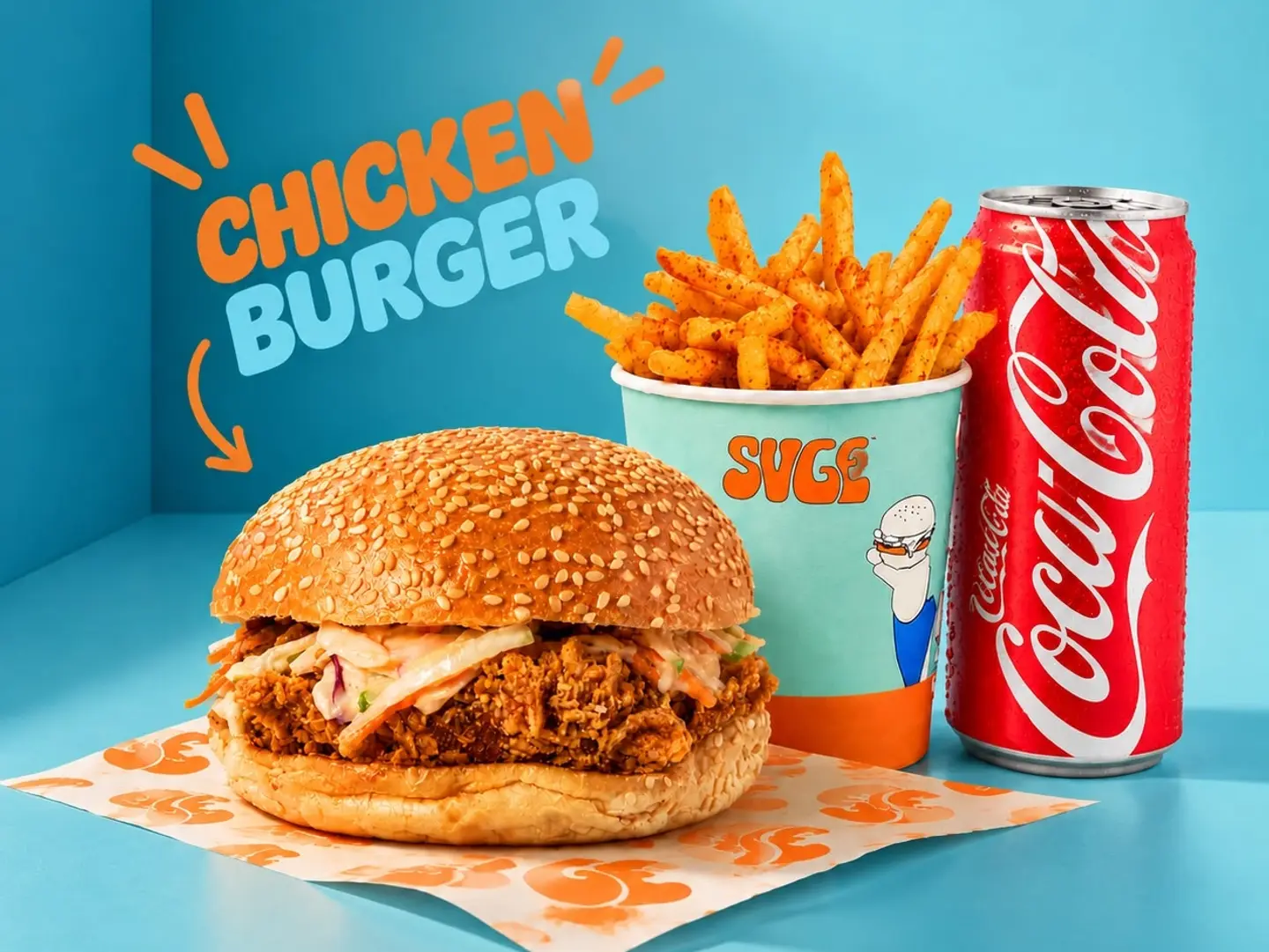 Chicken Burger Meal