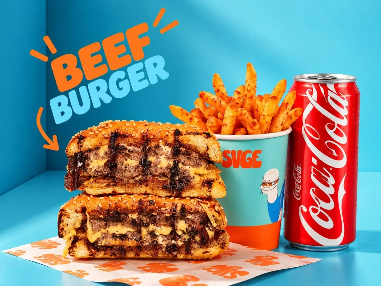 Beef Burger Meal