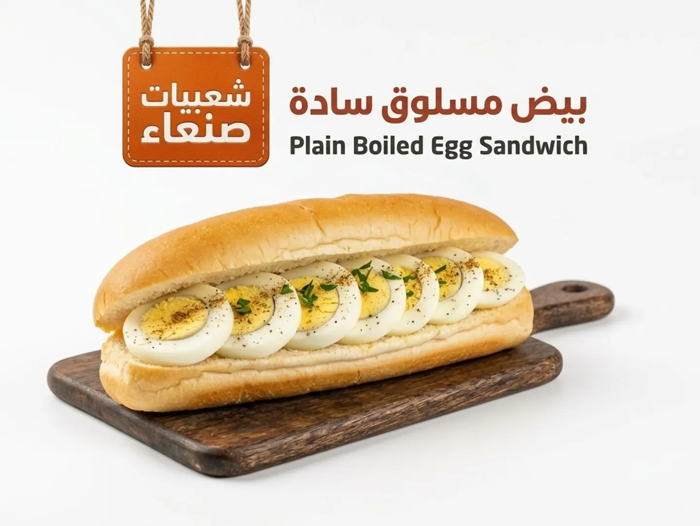 Boiled Egg Sandwich