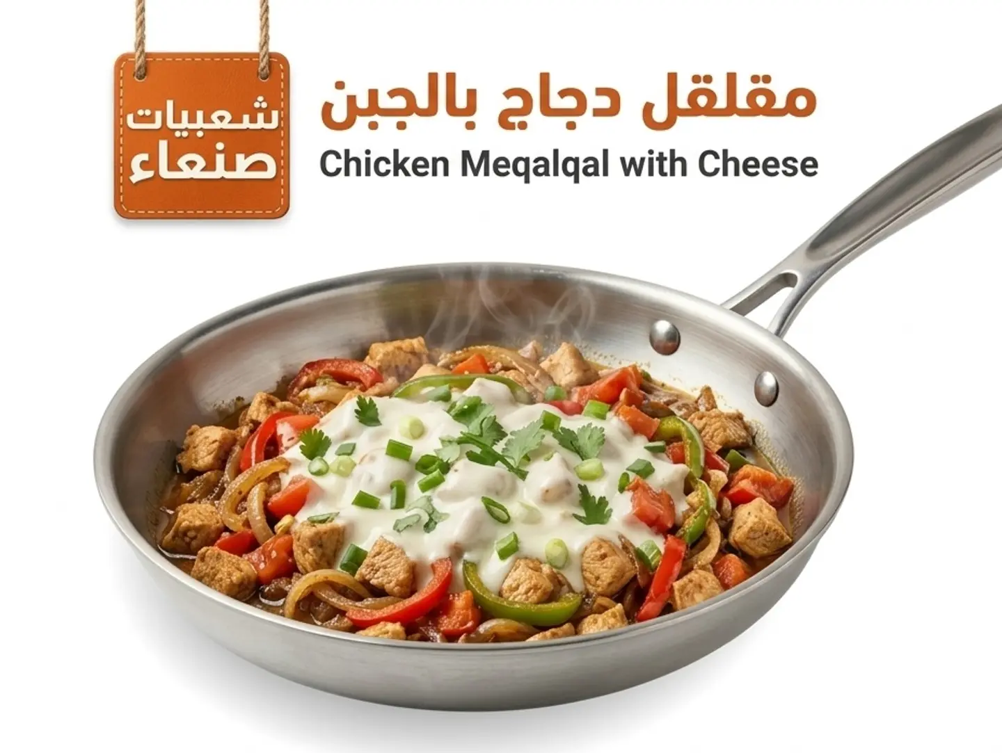 Chicken Mgalgal With Cheese