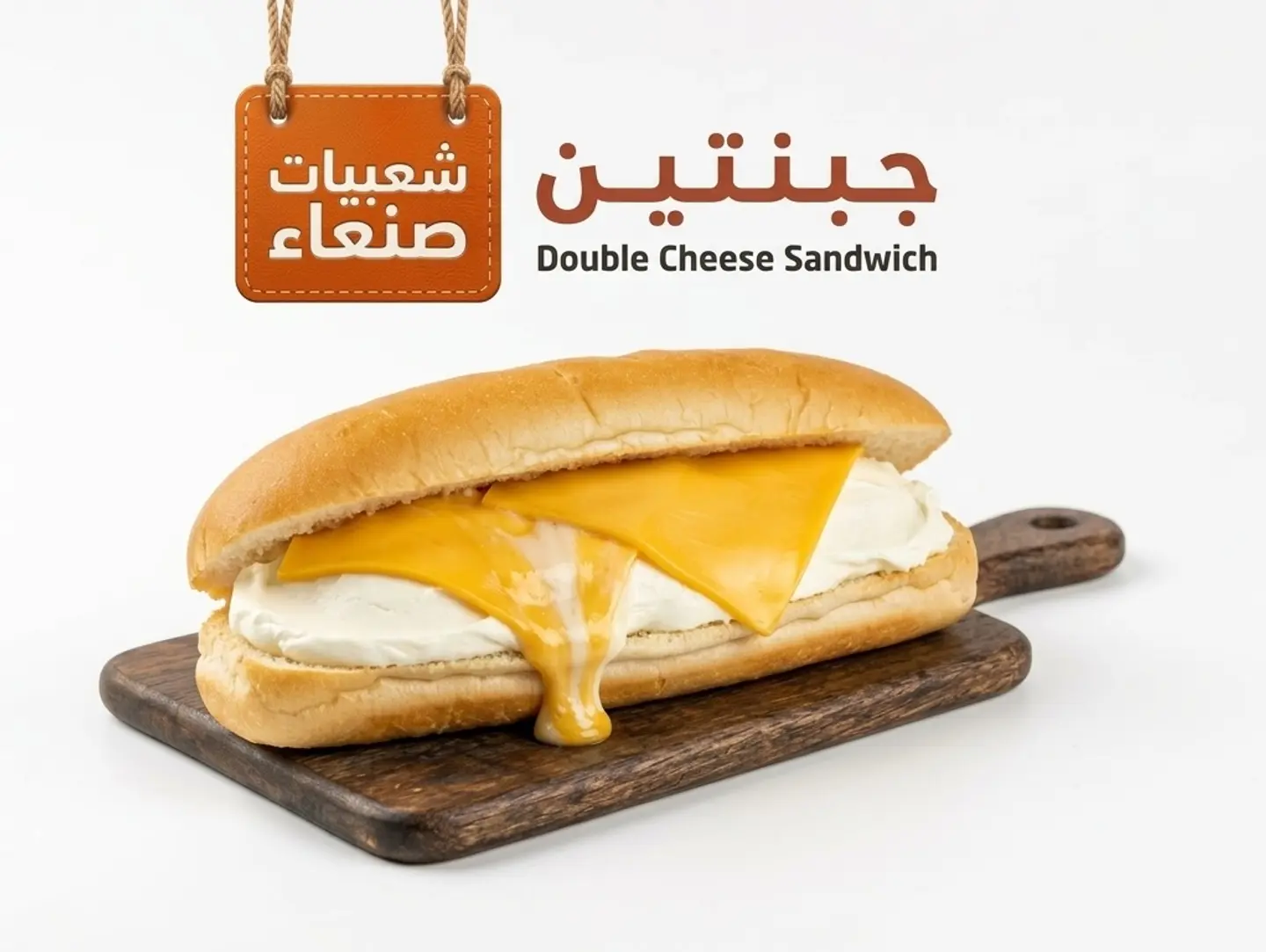 Double Cheese Sandwich