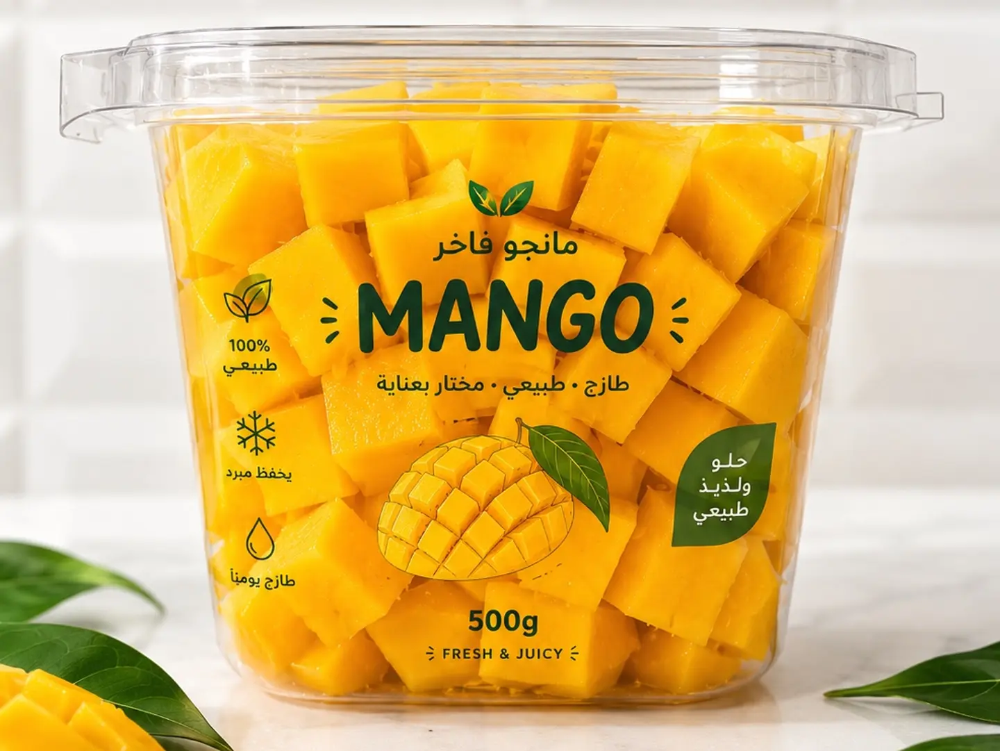 Fresh Mango Piece L