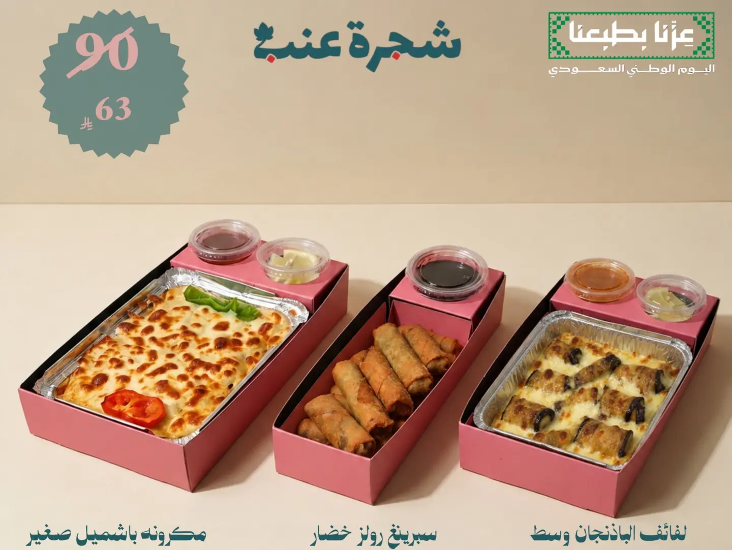 Mini Vegetable Spring Rolls. Chicken And Eggplant Rolls. Small Béchamel Pasta.