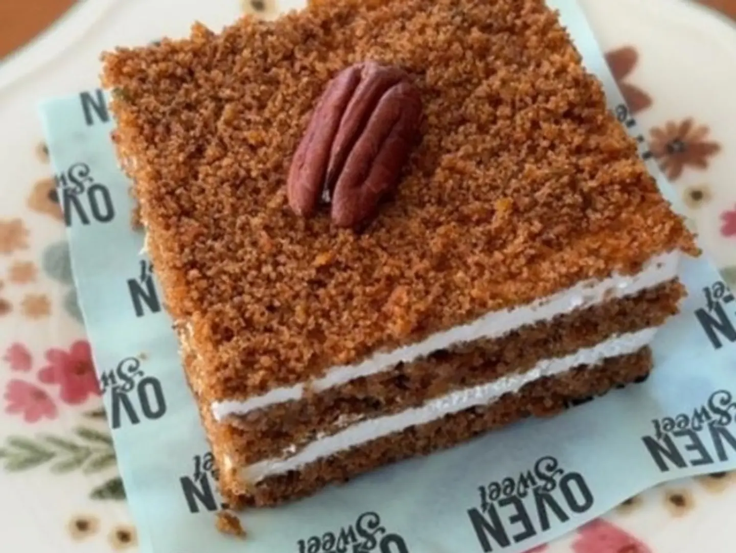 Pecan Carrot Cake